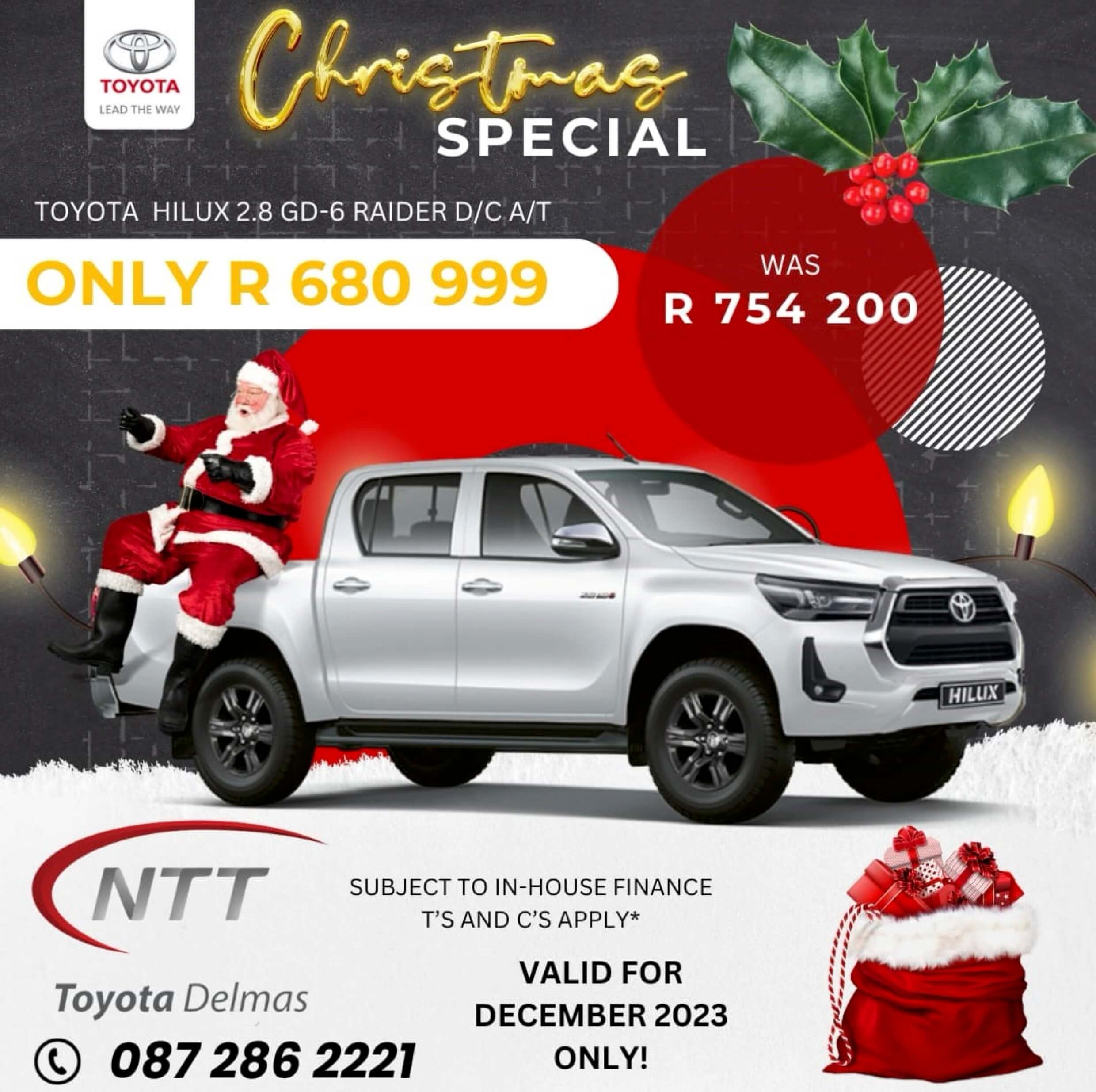 Toyota Hilux 2.8 GD-6 Raider  - NTT Motor Group - New, Used & Demo Cars for Sale in South Africa