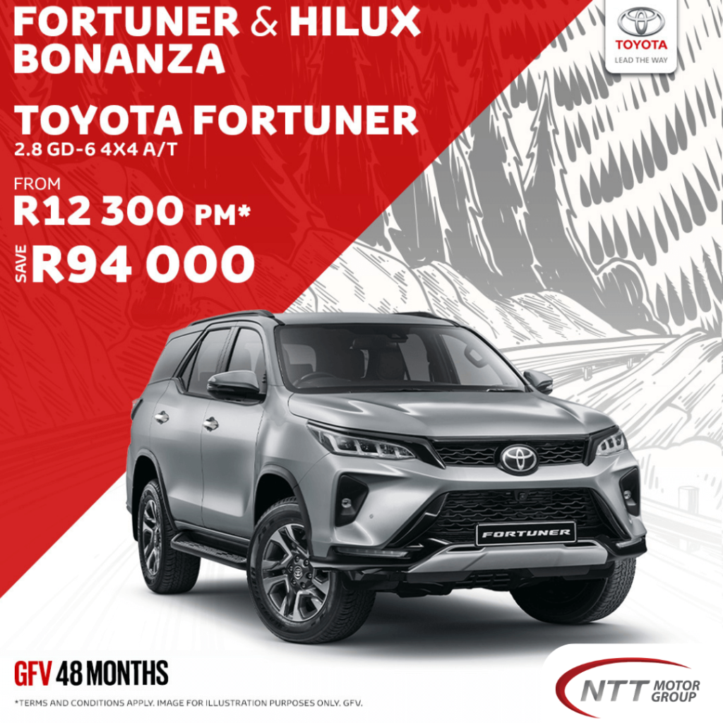 TOYOTA FORTUNER - NTT Motor Group - Cars for Sale in South Africa