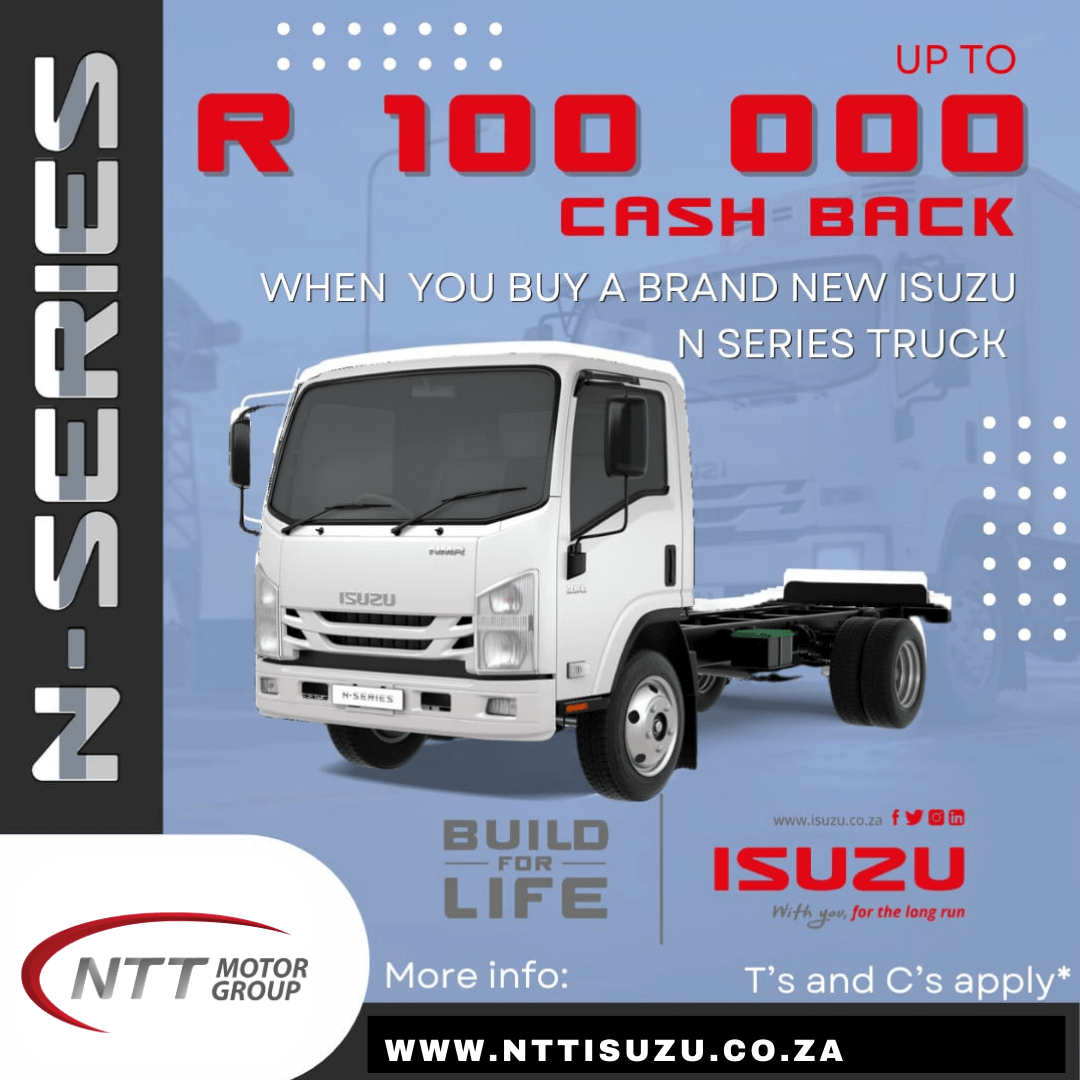 ISUZU N-SERIES - NTT Isuzu - New, Used & Demo Cars for Sale in South Africa