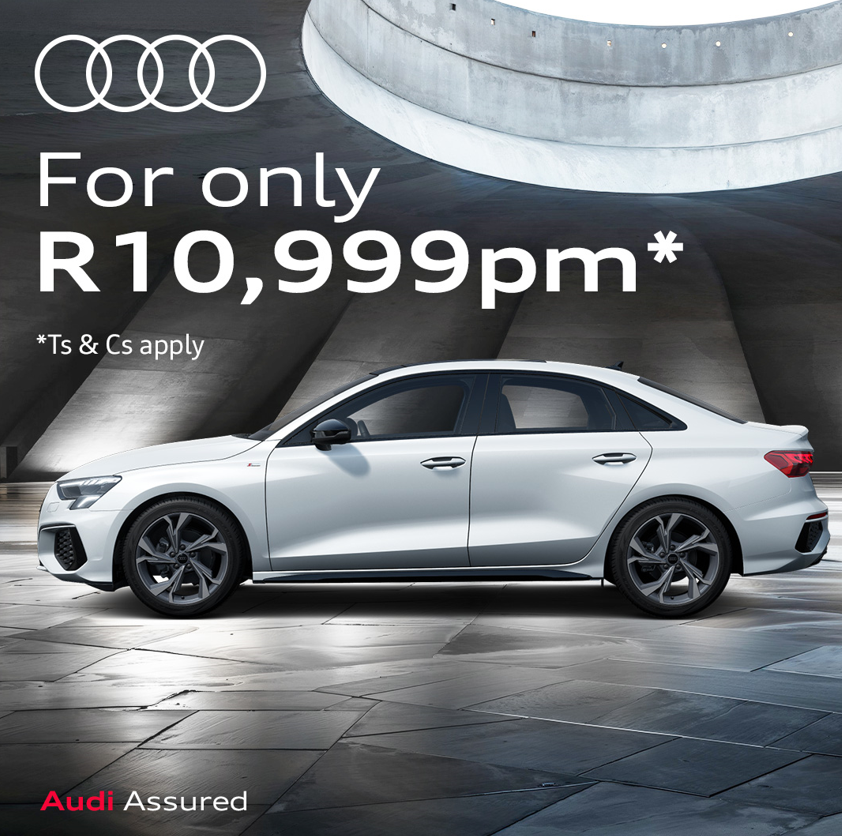 Audi A3 Sedan Black Edition - NTT Audi - New, Used & Demo Cars for Sale in South Africa