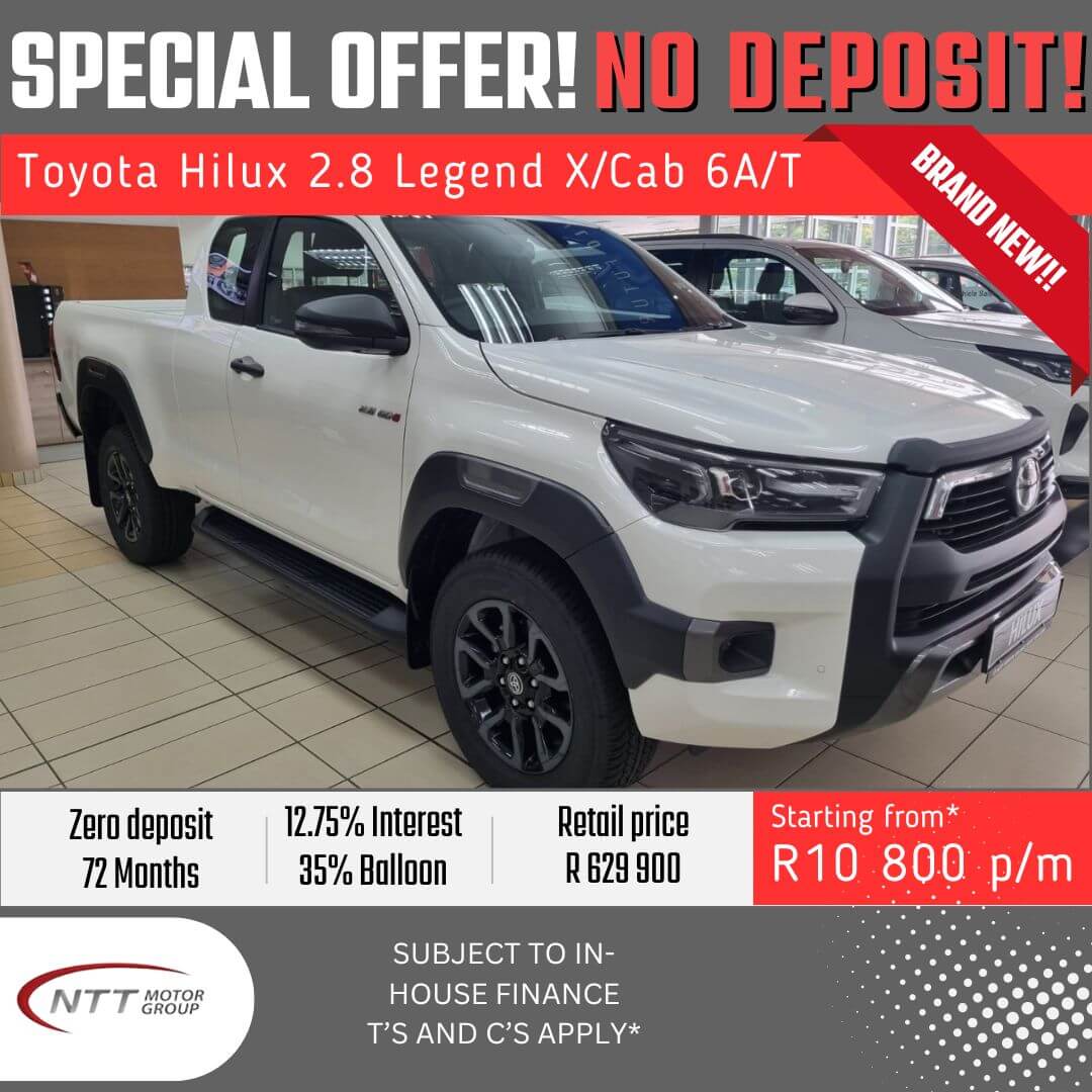 Toyota Hilux 2.8 Legend X/Cab 6A/T - NTT Motor Group - Cars for Sale in South Africa