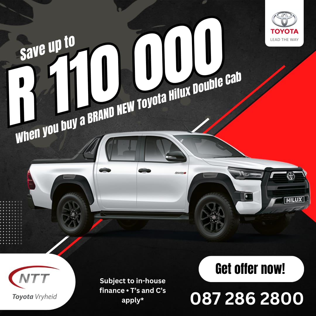 Toyota Hilux Double Cab - NTT Toyota - New, Used & Demo Cars for Sale in South Africa