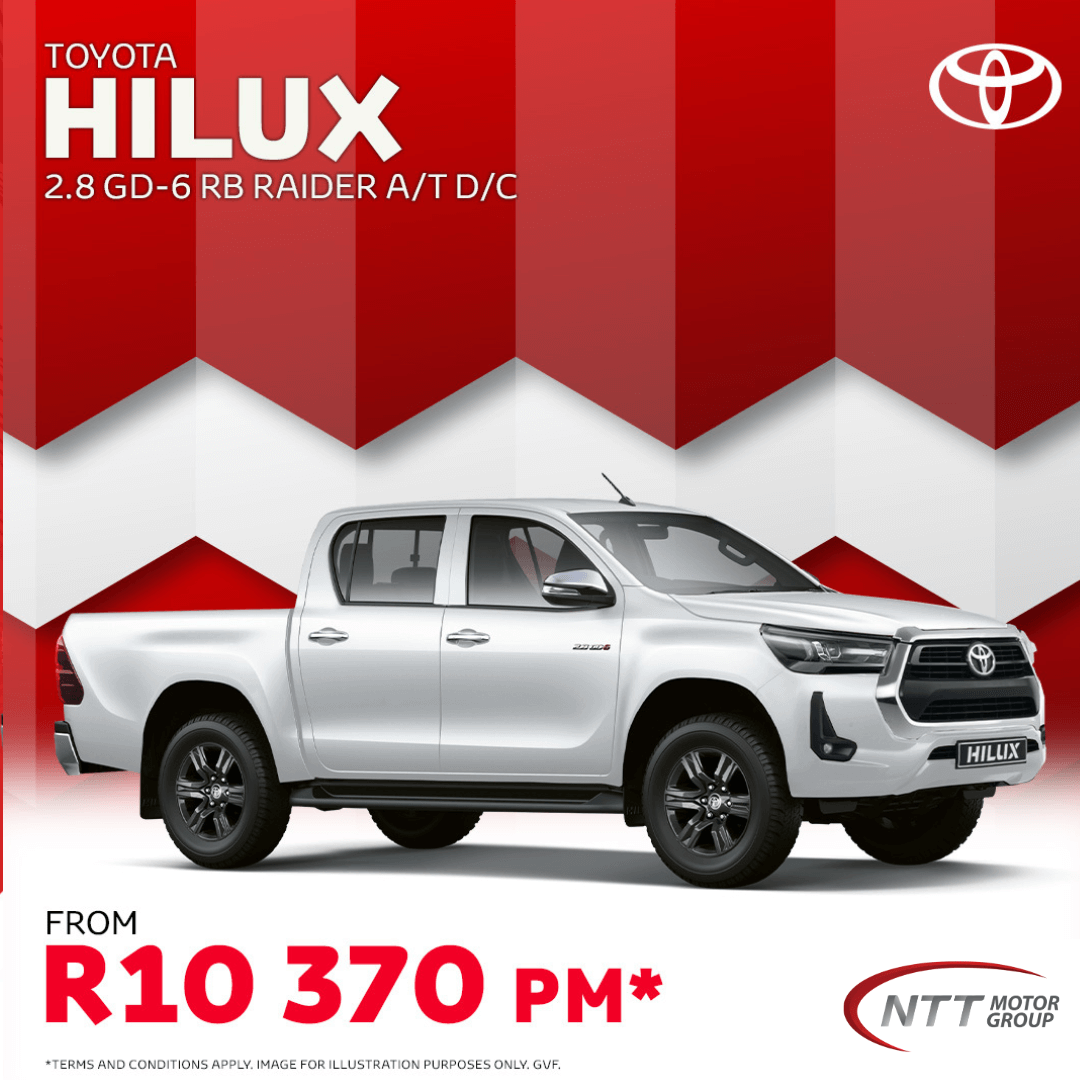 TOYOTA HILUX 2.8 GD-6 RB RAIDER - NTT Motor Group - New, Used & Demo Cars for Sale in South Africa