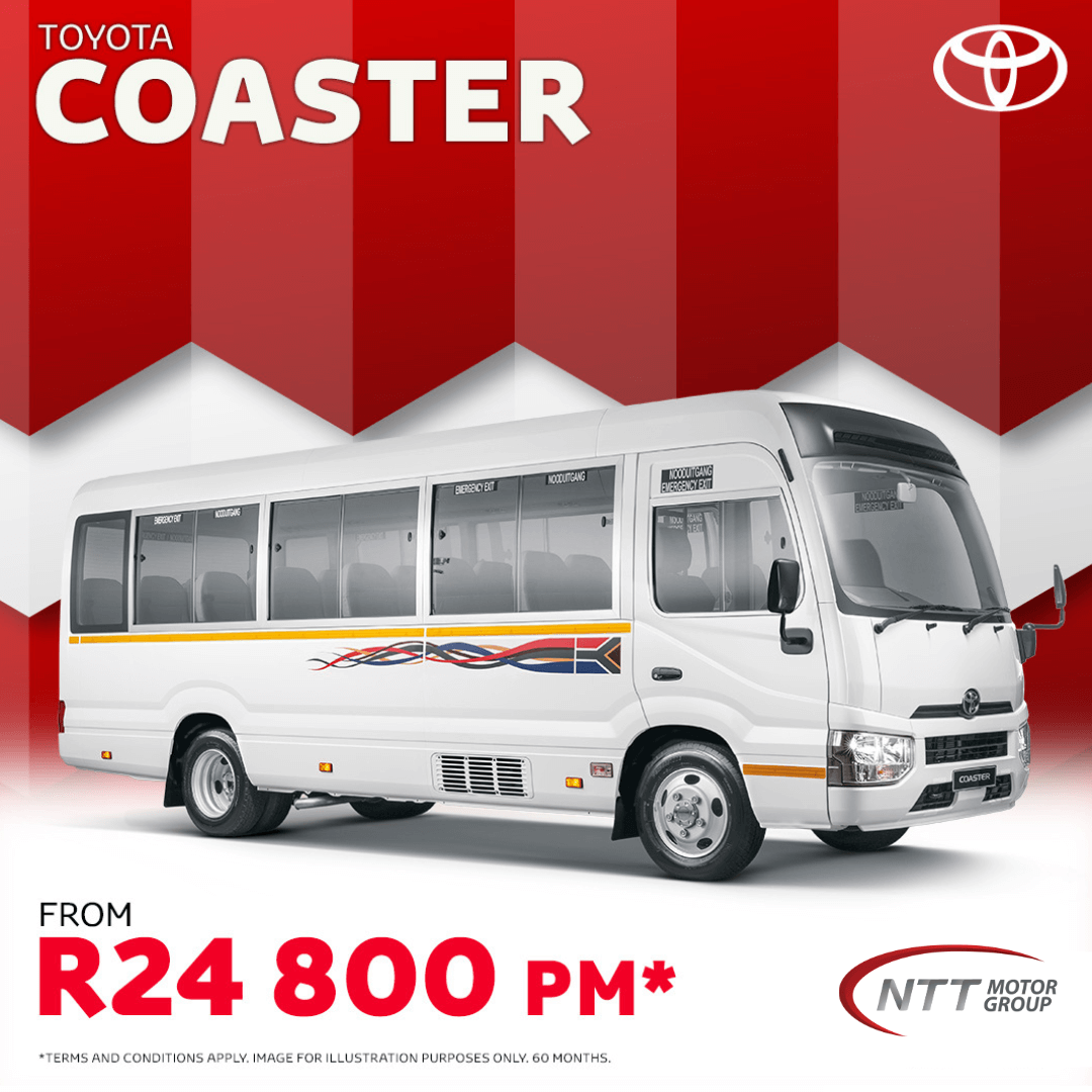 TOYOTA COASTER - NTT Motor Group - New, Used & Demo Cars for Sale in South Africa