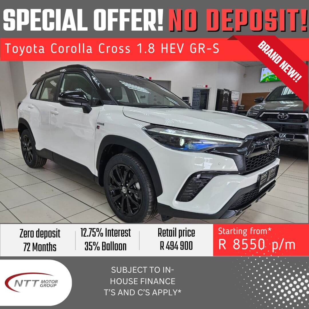 Toyota Corolla Cross 1.8 HEV GR-S - NTT Motor Group - Cars for Sale in South Africa
