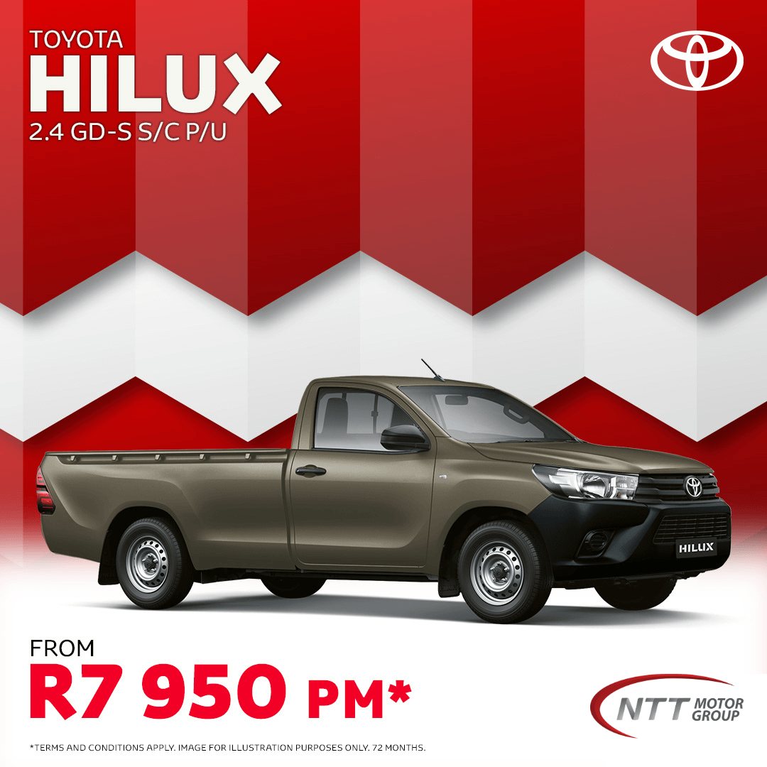 TOYOTA HILUX 2.4 GD-S S/C P/U - NTT Motor Group - Cars for Sale in South Africa