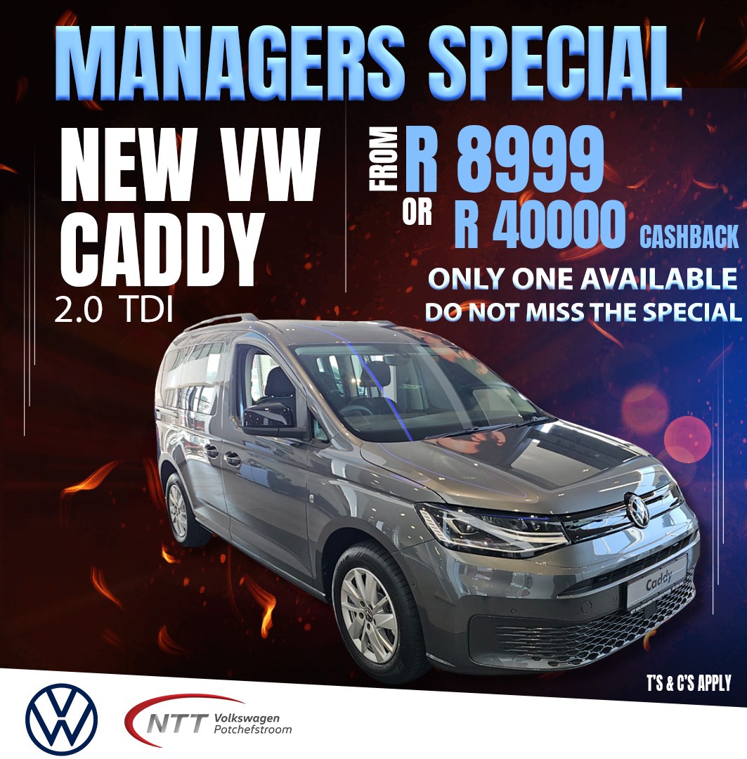 NEW VW CADDY - NTT Volkswagen - New, Used & Demo Cars for Sale in South Africa