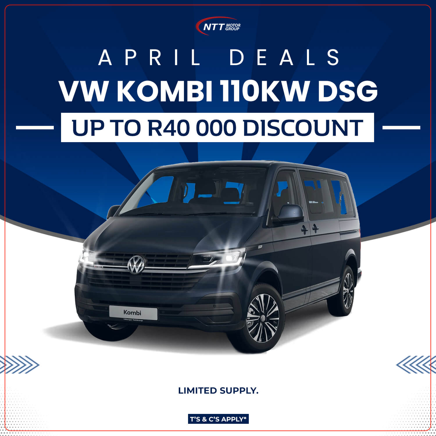 VW KOMBI 110KW DSG - NTT Volkswagen - New, Used & Demo Cars for Sale in South Africa