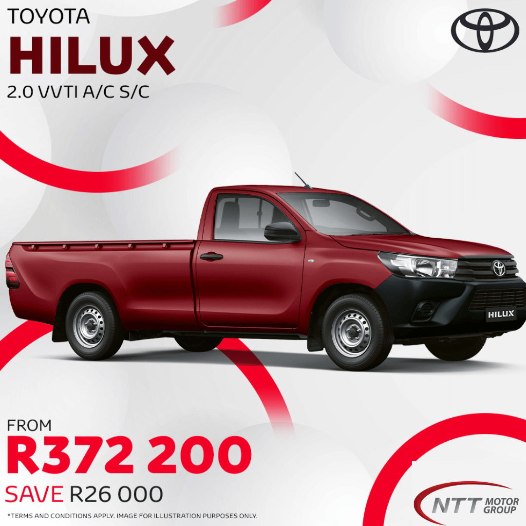 TOYOTA HILUX 2.0 VVTI  - NTT Toyota - New, Used & Demo Cars for Sale in South Africa