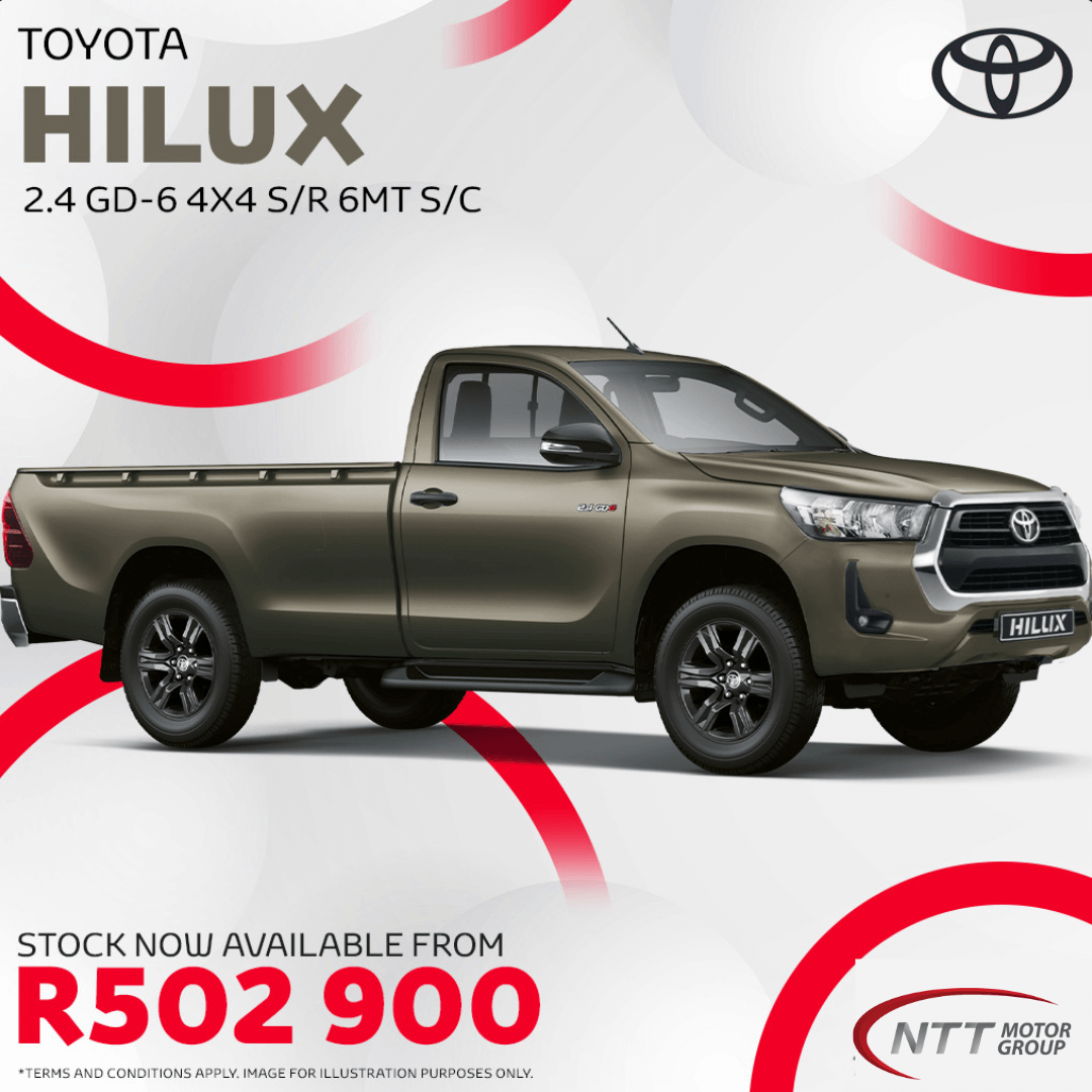 TOYOTA HILUX 2.4 GD-6 4X4  - NTT Toyota - New, Used & Demo Cars for Sale in South Africa