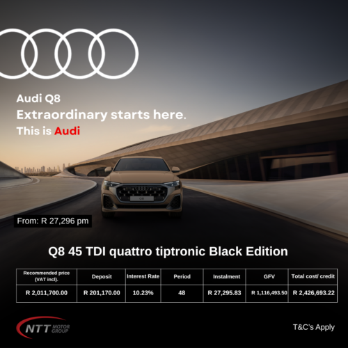 Q8 45 TDI quattro tiptronic Black Edition image from NTT Motor Group