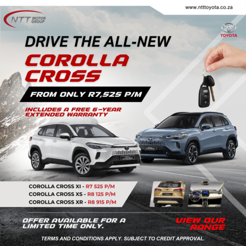 DRIVE THE ALL-NEW COROLLA CROSS image from NTT Motor Group