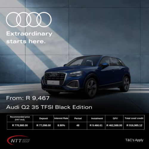 Audi Q2 35 TFSI Black Edition image from NTT Motor Group