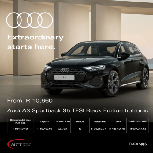 Audi A3 Sportback 35 TFSI Black Edition tiptronic image from NTT Motor Group