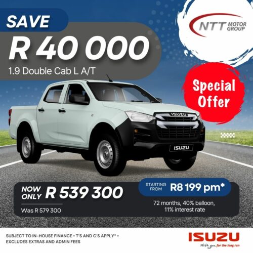 1.9 Double Cab L A/T image from NTT Motor Group
