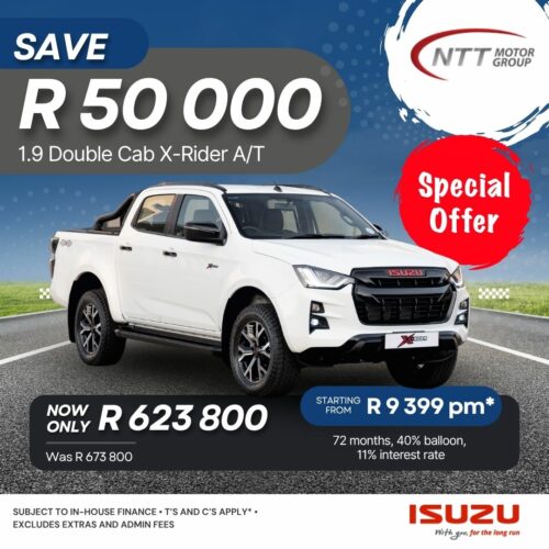 1.9 Double Cab X-Rider A/T image from NTT Motor Group
