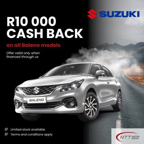 R10 000 CASH BACK image from NTT Motor Group