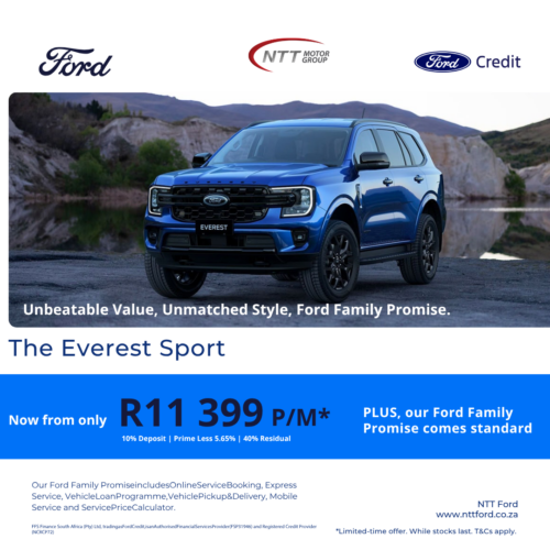 The Everest Sport image from NTT Motor Group