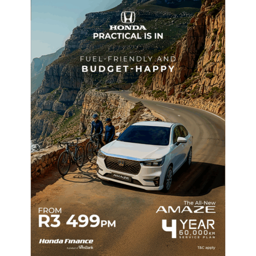 The All-New AMAZE image from NTT Motor Group