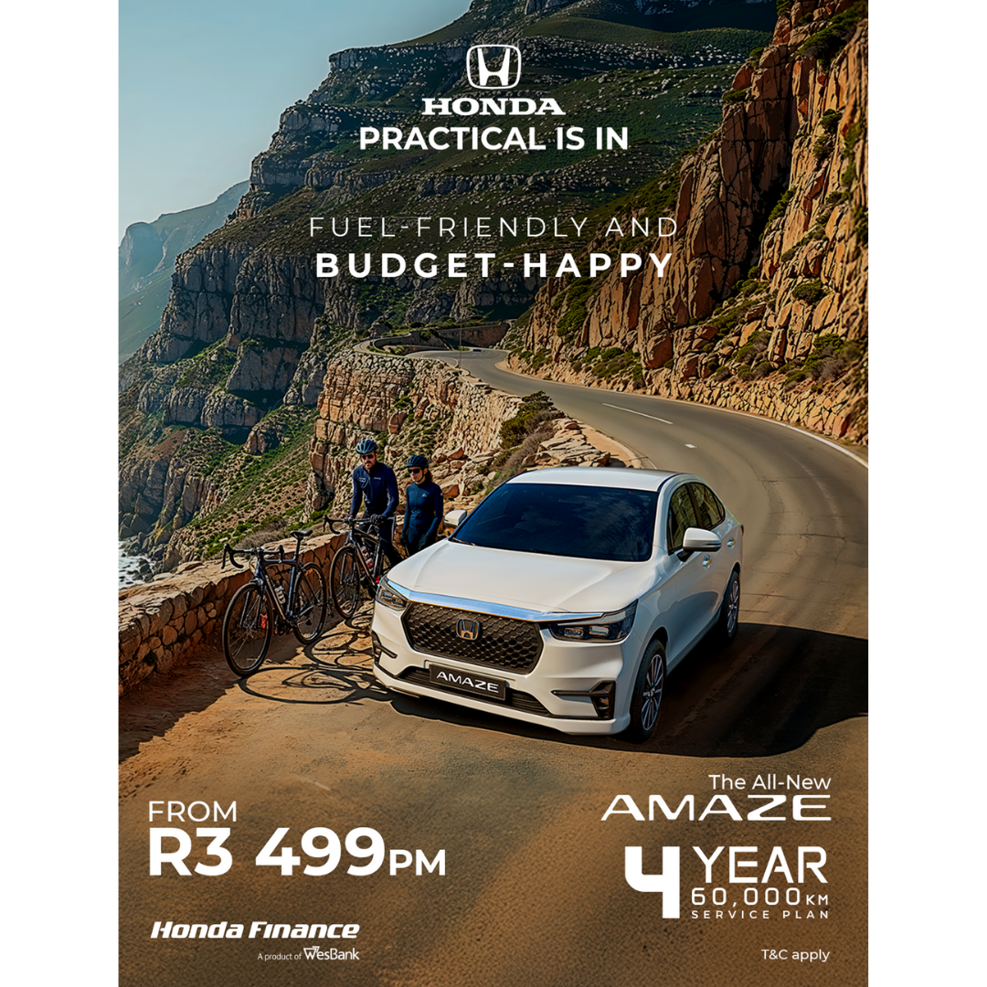 The All-New AMAZE image from NTT Motor Group