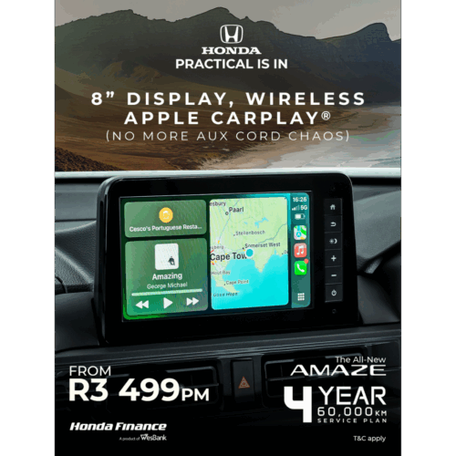 The All-New AMAZE image from NTT Motor Group