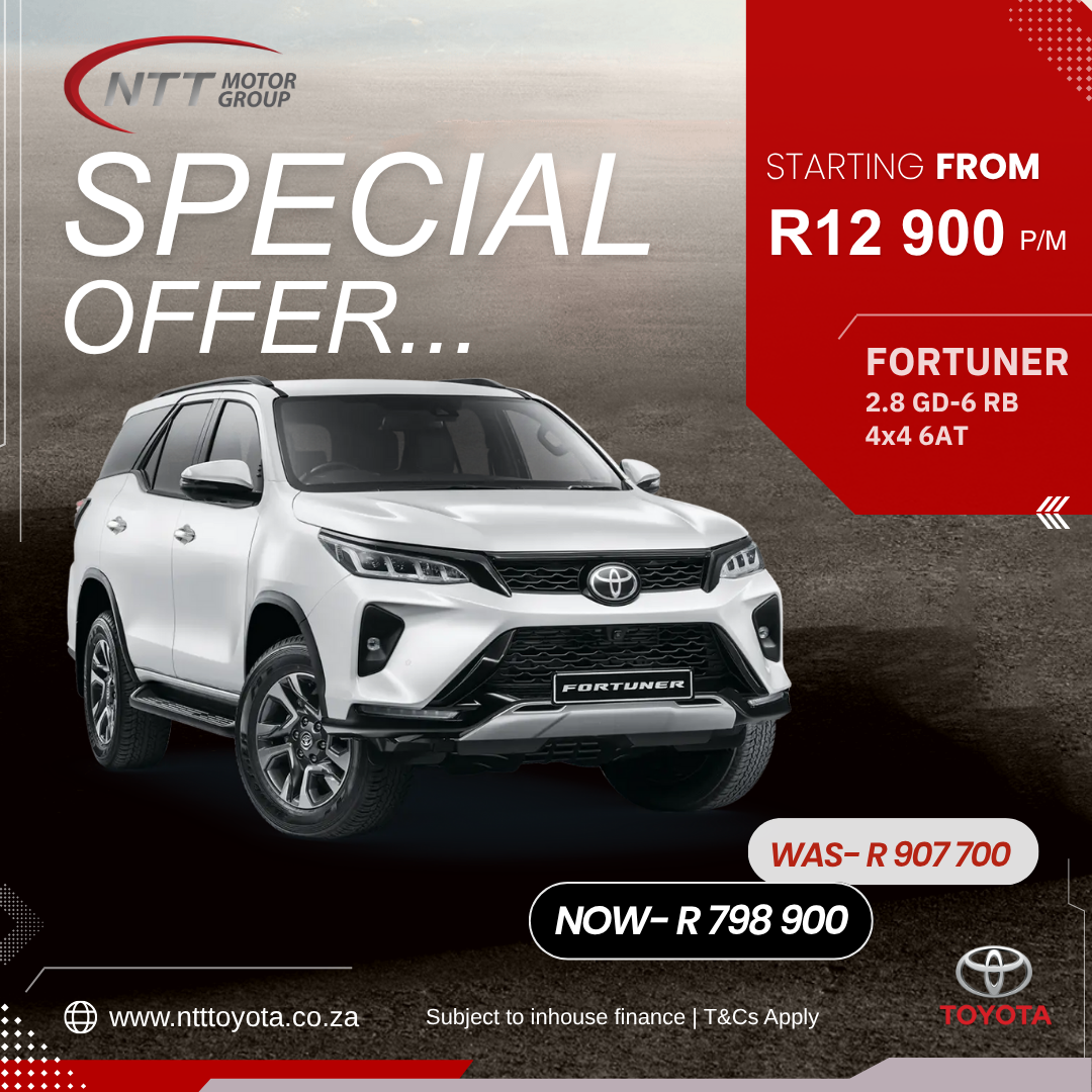 FORTUNER 2.8 GD-6 RB 4×4 6AT Special Offer