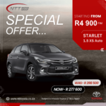 STARLET 1.5 XS Auto Special Offer