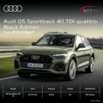 Audi Q5 Sportback 40 TDI quattro Black Edition Special Offer