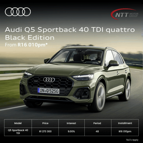 Audi Q5 Sportback 40 TDI quattro Black Edition image from NTT Motor Group
