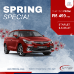 STARLET 1.5 XS AT Special Offer