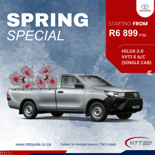 HILUX 2.0 VVTIS A/C (SINGLE CAB) image from NTT Motor Group