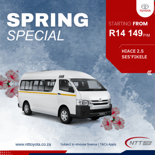 HIACE 2.5 SES’FIKELE image from NTT Motor Group