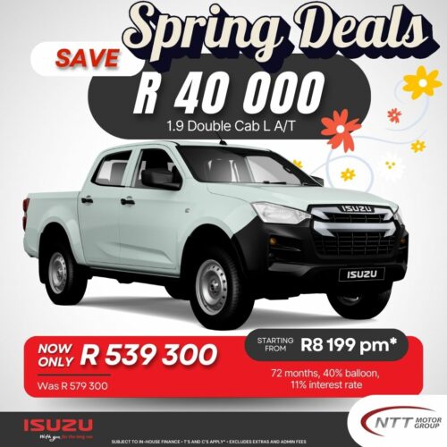 1.9 Double Cab L A/T image from NTT Motor Group
