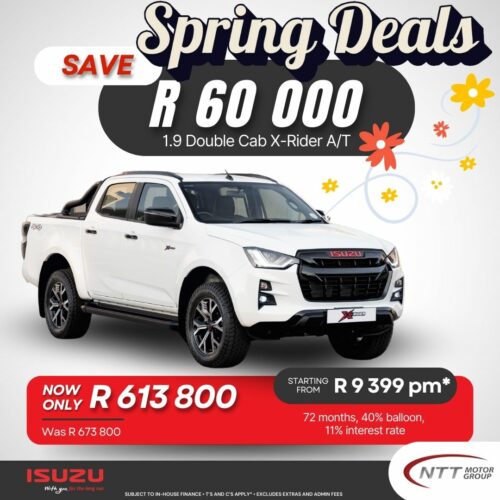 1.9 Double Cab X-Rider A/T image from NTT Motor Group