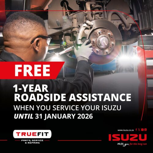 1-YEAR ROADSIDE ASSISTANCE image from NTT Motor Group
