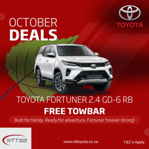 TOYOTA FORTUNER 2.4 GD-6 RB image from NTT Motor Group