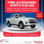 FREE ACCESSORIES WORTH R 20 000 Special Offer