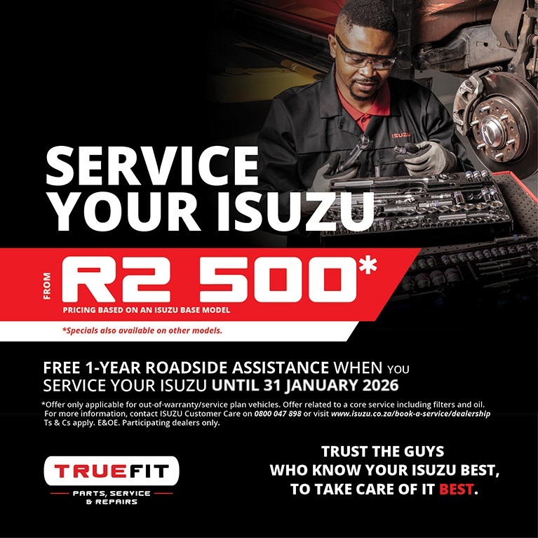 SERVICE YOUR ISUZU Special Offer