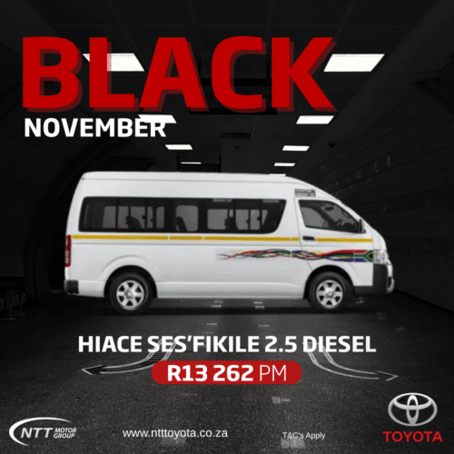 HIACE SES’ FIKILE 2.5 DIESEL image from NTT Motor Group