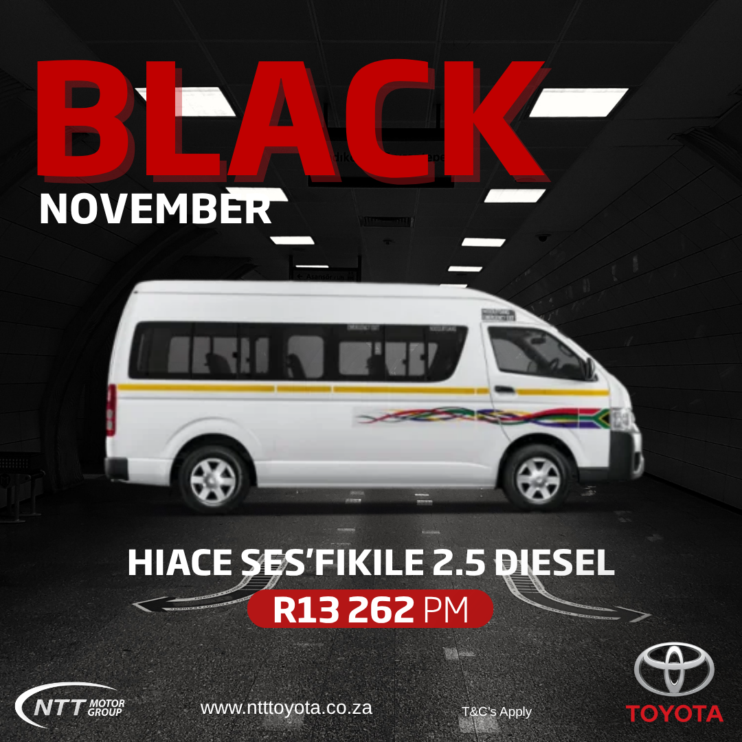 HIACE SES’ FIKILE 2.5 DIESEL Special Offer