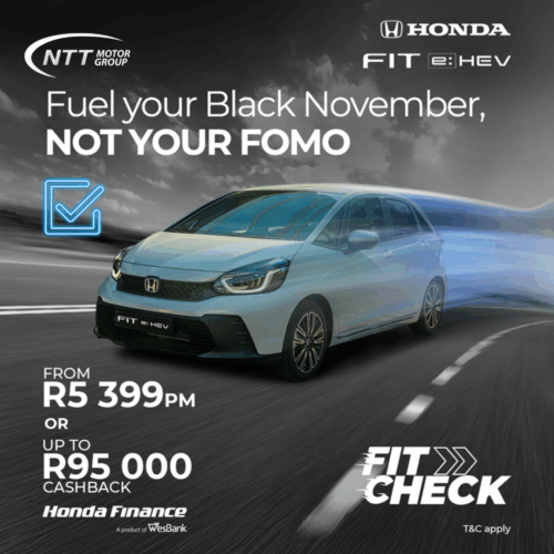 Black November image from NTT Motor Group