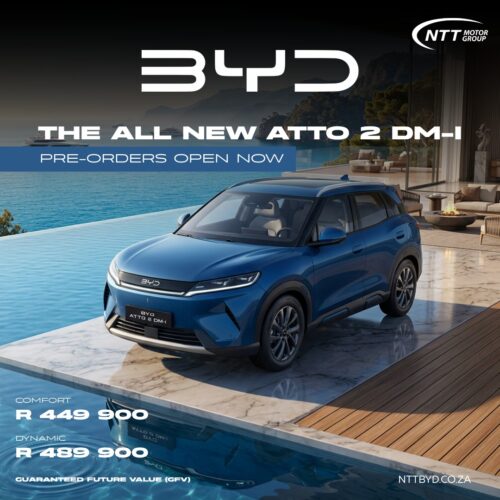 BYD Atto 2 DM-i image from NTT Motor Group