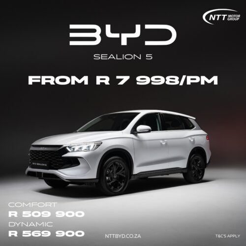 BYD Sealion 5 image from NTT Motor Group