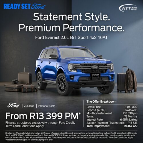 Ford Everest 2.0 BiT Sport 4×2