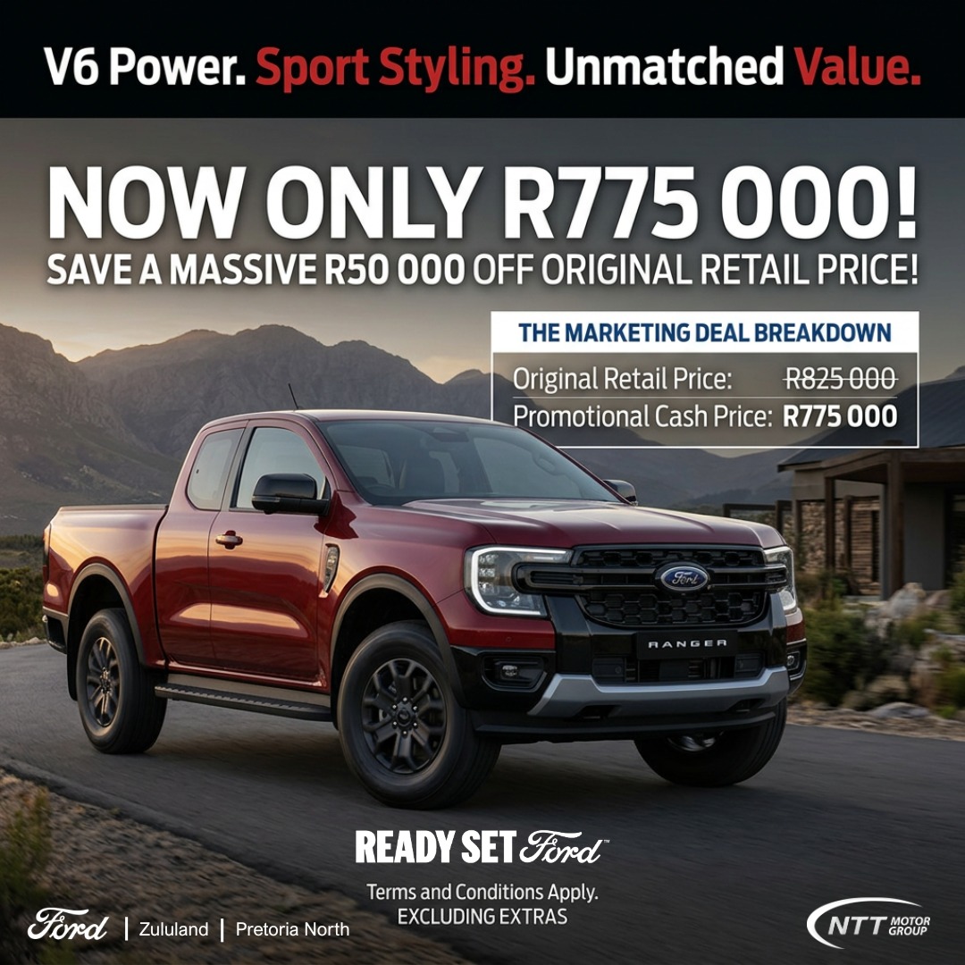 Ford Ranger V6 Special Offer