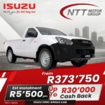 Isuzu 250C Single Cab Special Offer