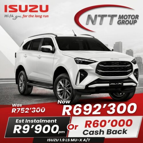 Isuzu MU-X 1.9 LS A/T image from NTT Motor Group