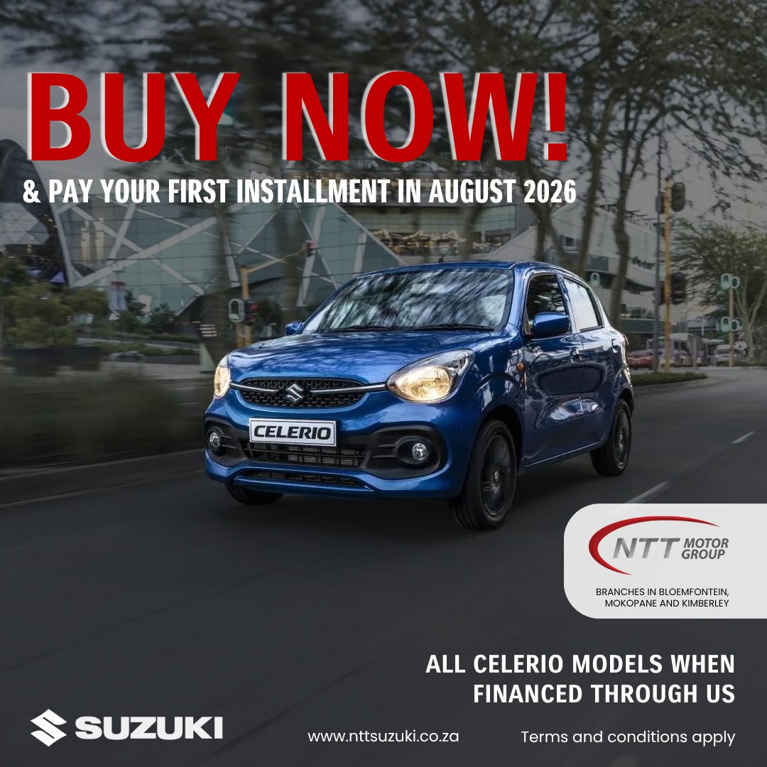 Suzuki Celerio – Buy Now, Pay August 2026 image from NTT Motor Group