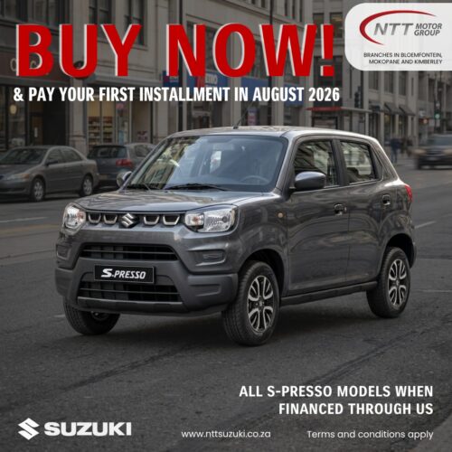 Suzuki S-Presso – Buy Now, Pay August 2026 image from NTT Motor Group