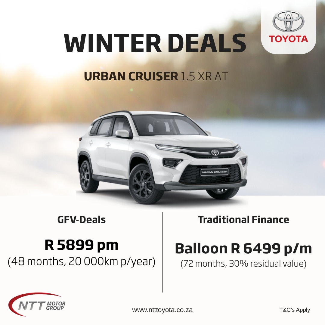 Toyota Urban Cruiser 1.5 XR AT Special Offer